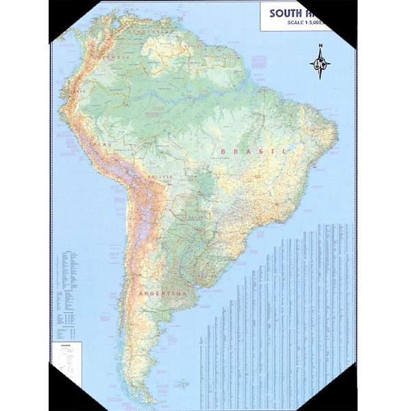 Poster \"SOUTH AMERICA\"